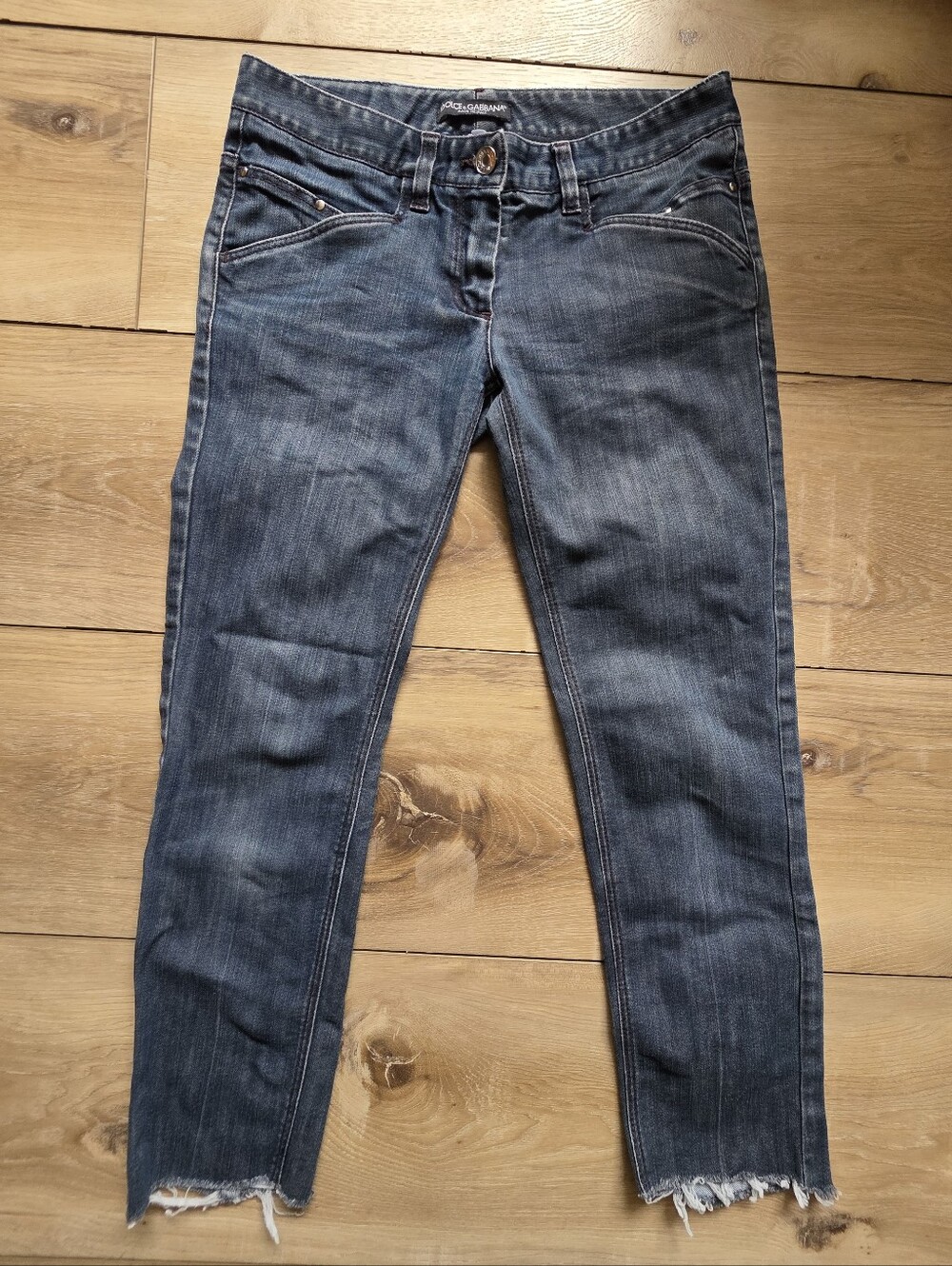 Dolce & Gabbana Gray Denim Jeans